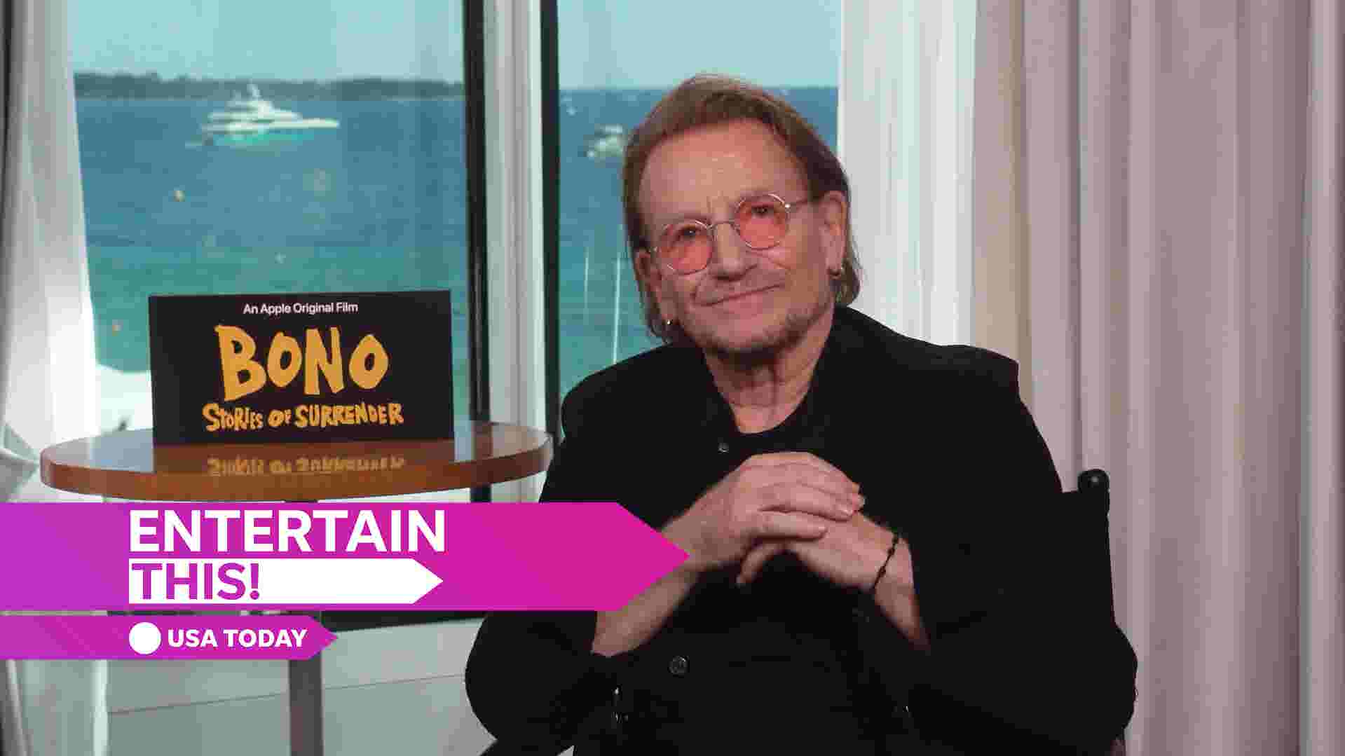 Bono talks new doc ‘Bono: Stories of Surrender’Entertain This!