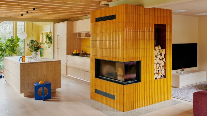 Striking fireplaces are restoring heart to the hearth